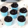 Choco Cupcakes: Decadent chocolate cupcakes topped with creamy frosting, ideal for a sweet treat or celebration.