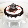 Father's Special Black Forest Cake with rich chocolate layers, cherries, and whipped cream, ideal for celebrating Father's Day.