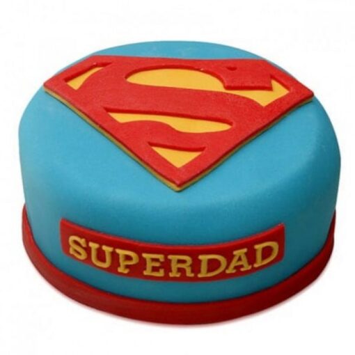 My Super Dad Cake featuring a fun and delicious cake designed to celebrate and honor the best dad, perfect for Father's Day or special occasions.