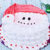 Santa Designer Cake with festive layers and a charming Santa design, ideal for adding holiday cheer to your celebrations.