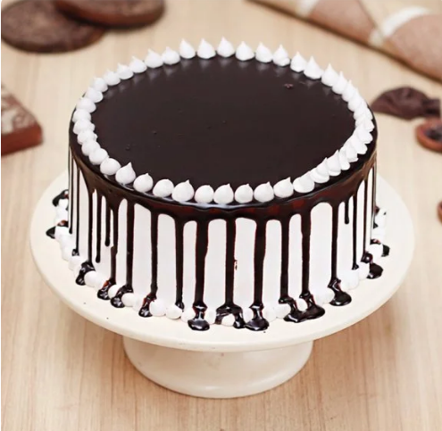 Buy/Send Choco Vanilla Fusion Cake Half kg Online- Winni | Winni.in