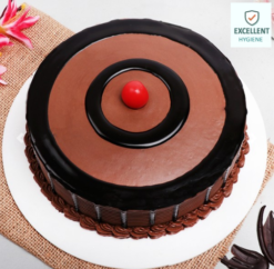 Choco Desire Cake with rich, velvety chocolate layers and luscious frosting, designed to satisfy intense chocolate cravings—ideal for dessert lovers.