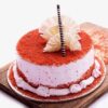 Classy Red Velvet Cake with rich red velvet layers and smooth frosting, ideal for a sophisticated and elegant dessert.