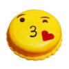 Butterscotch Emoji Cake with creamy butterscotch layers and playful emoji decorations, ideal for a fun and flavorful touch to celebrations.