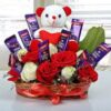 Gift Basket featuring a versatile assortment of goodies, ideal for expressing appreciation or celebrating any special occasion.