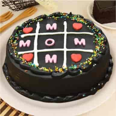Mothers Day Chocolate Photo Cake | CakeNBake Noida