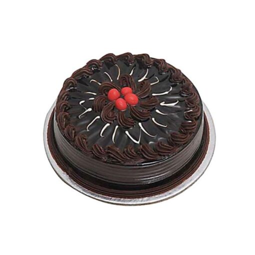 Decadent Special Truffle Cake with rich chocolate layers and a smooth truffle filling, perfect for indulgent desserts and special celebrations.