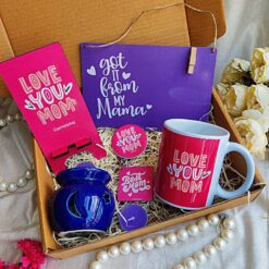 Beautiful Mama Gift Hamper featuring a selection of curated gifts and treats, ideal for celebrating and pampering a special mama.