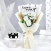 Blooming Love Bouquet for Mom featuring fresh roses and seasonal flowers arranged beautifully for Mother's Day.