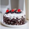 Unique Black Forest Cake with a distinctive twist, featuring rich chocolate, cherries, and creamy layers, offering a memorable dessert experience.