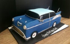 Car Design Cake with a detailed car-shaped design, ideal for car enthusiasts and themed parties, adding a unique touch to celebrations.