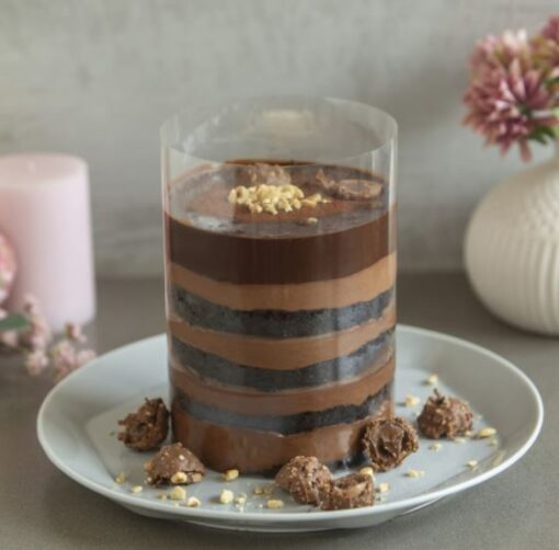 Choco Filled Pullup Cake with rich chocolate layers and a pull-up design revealing a hidden chocolate center, perfect for indulgent celebrations.