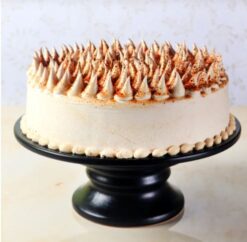 Coffee Creamy Cake with rich coffee flavor and a smooth, creamy texture, ideal for coffee enthusiasts and enhancing special occasions.