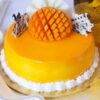 Delicious Mango Cake featuring rich mango flavor and creamy texture, ideal for tropical-themed celebrations and special occasions.