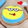 Exquisite Minion Cake with detailed Minion designs and delicious flavors, ideal for fans and adding fun to special celebrations.