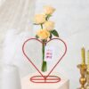 Heartfelt Blooms In Heart Planter – Charming Flower Arrangement in Heart-Shaped Planter for a Loving and Thoughtful Gift