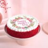 Memorable Red Velvet Cake for Mom with rich red velvet layers and creamy frosting, ideal for a classic and special Mother's Day treat.