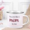 Mentor Mom Mug showcasing appreciation for mom's guidance and love, perfect for Mother's Day.