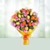 Mix Roses Bouquet with a beautiful assortment of roses in various colors, ideal for adding elegance and charm to any occasion.