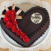 Mom's Heartfelt Truffle Treat Cake with rich chocolate truffles and creamy layers, ideal for an indulgent and memorable Mother's Day celebration.