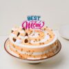 Mom's Sweet Butterscotch Surprise cake with a rich butterscotch glaze and hidden treat inside, perfect for a memorable Mother's Day.