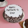 Mother's Day Vanilla Cake featuring a beautifully decorated vanilla cake, ideal for celebrating and honoring Mom on her special day.