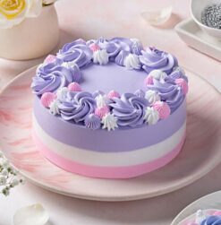 Rose Heaven Chocolate Cake with rich chocolate layers and delicate rose decorations, ideal for elegant and special occasions.