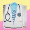 Designer Doctor Cake with creative medical-themed decorations and personalized details, ideal for celebrating medical professionals and health-related occasions.