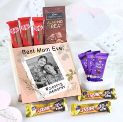 Ultimate Mom's Choco-Treat gift box filled with assorted chocolates for Mother's Day.