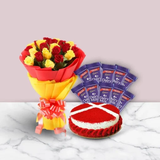 Love Gift Combo featuring a selection of thoughtful gifts, ideal for expressing affection and adding a special touch to any occasion.