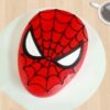 Spider-Man cake with vibrant colors and detailed design, featuring the iconic superhero, perfect for birthday celebrations and themed parties.