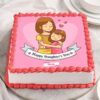 Square Joy Daughters Day Cake with personalized design and delicious layers, perfect for celebrating your daughter's special day.