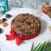 Christmas Delight Cake decorated with festive elements, ideal for holiday gatherings and adding sweetness to your Christmas celebrations.