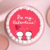 Be My Valentine Cake with romantic design and sweet details, ideal for celebrating love on Valentine's Day or special occasions.