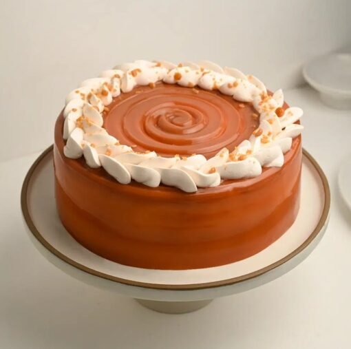 Butterscotch Heaven Cake – creamy and sweet with rich butterscotch flavors.