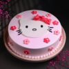 Charming Hello Kitty Cake with cute decorations and vibrant colors, perfect for Hello Kitty fans.