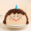 Happy Smile Half Cake with vibrant design and delicious flavors, perfect for celebrating special moments and bringing joy to the occasion.