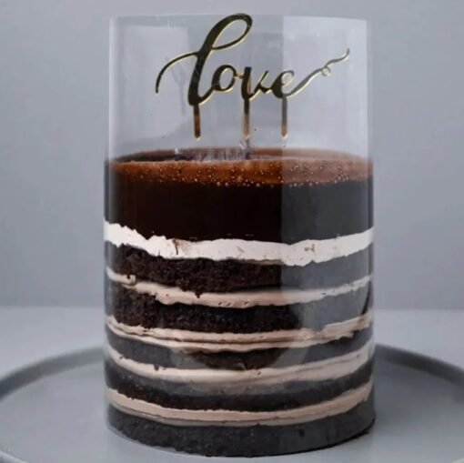 Love Choco Pull-Up Cake with layers of decadent chocolate and a fun interactive design, perfect for chocolate lovers and celebrations.