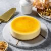 Decadent New York Cheesecake – a classic creamy dessert with a smooth texture and rich, tangy flavor.