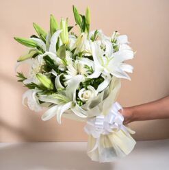 Divine Serenade featuring elegant blooms in a serene and enchanting floral arrangement.