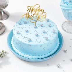 New Year Pearls Cake – a beautifully designed cake featuring edible pearl details, ideal for celebrating the New Year with sophistication.