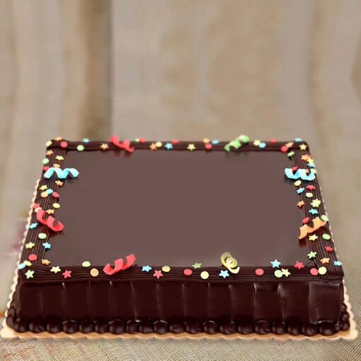 Party Time Rectangle Cake with colorful decorations and festive design.