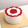 Red Velvet Love Cake – a delicious red velvet cake with creamy frosting, ideal for romantic occasions and heartfelt celebrations.