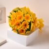 Sunshine Gerbera Delight featuring vibrant and cheerful gerbera blooms.