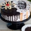 Choco Vanilla Women's Day Cake – a beautifully layered cake with chocolate and vanilla, perfect for celebrating Women's Day in style.