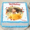 Happy Birthday Photo Cake with a customized edible photo topper, colorful frosting, and festive decorations for the perfect birthday celebration.