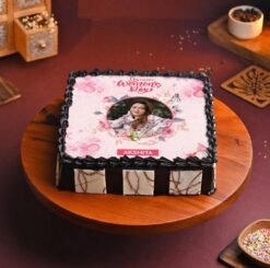 Inspiring Women Photo Cake – a customized cake featuring cherished photos to honor and celebrate the achievements of inspiring women.