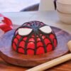 Spidy Pinata Chocolate Cake with Spider-Man theme, chocolate shell, and hidden treats inside.