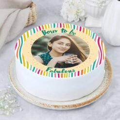 Tribute Women’s Day Photo Cake – a personalized cake capturing cherished memories to honor remarkable women.