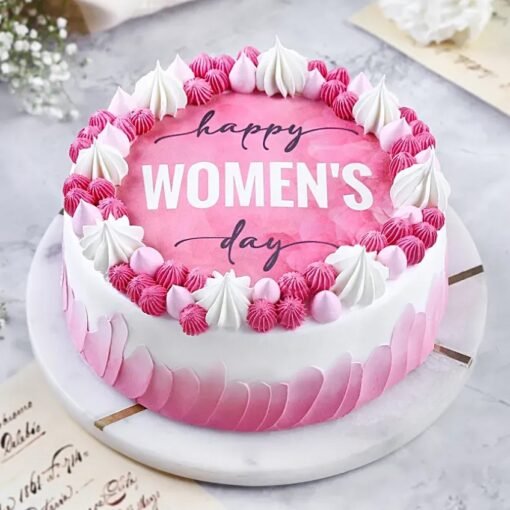 Vanilla Women’s Day Cake – a timeless and delicious dessert perfect for honoring the beauty and strength of women.